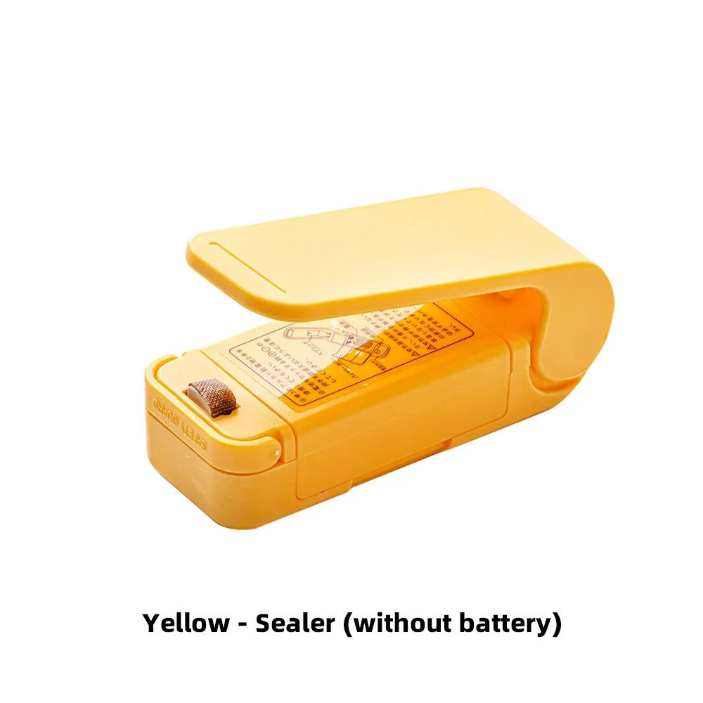 Mini Heat Bag Sealing Machine – Portable Food Sealer for Plastic Bags – Keep Your Food Fresh and Safe
