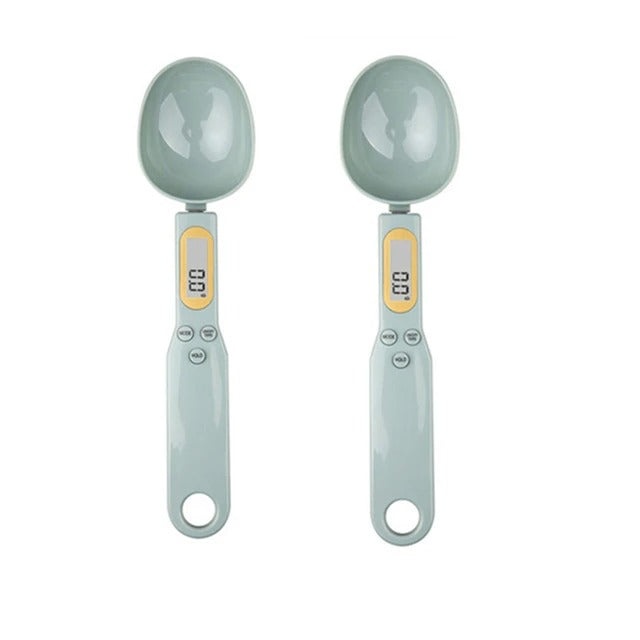 Mini Spoon Scale Digital Kitchen Scale – Electronic LCD Food Scale for Cooking, Baking, and Measuring Ingredients (0.1-500g)