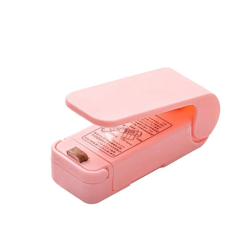 Mini Heat Bag Sealing Machine – Portable Food Sealer for Plastic Bags – Keep Your Food Fresh and Safe