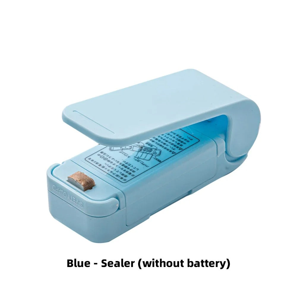 Mini Heat Bag Sealing Machine – Portable Food Sealer for Plastic Bags – Keep Your Food Fresh and Safe