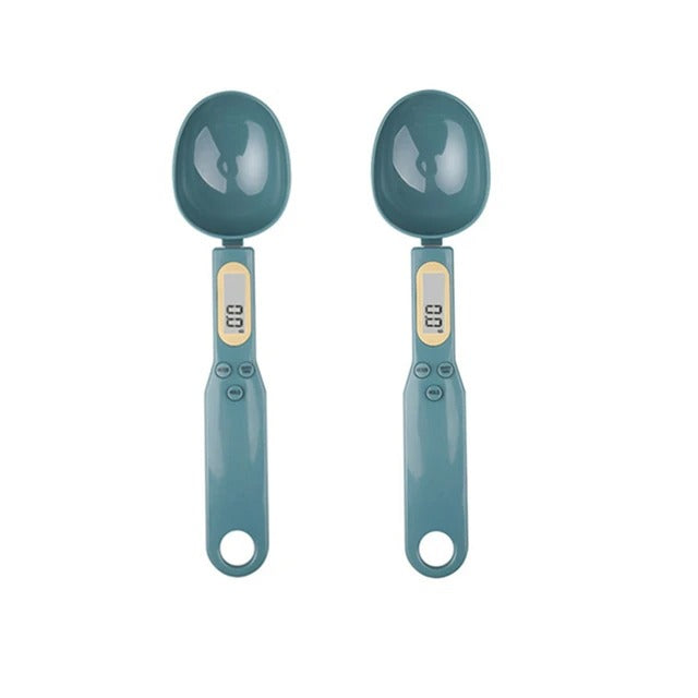 Mini Spoon Scale Digital Kitchen Scale – Electronic LCD Food Scale for Cooking, Baking, and Measuring Ingredients (0.1-500g)