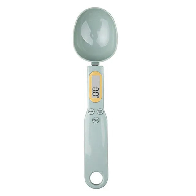Mini Spoon Scale Digital Kitchen Scale – Electronic LCD Food Scale for Cooking, Baking, and Measuring Ingredients (0.1-500g)