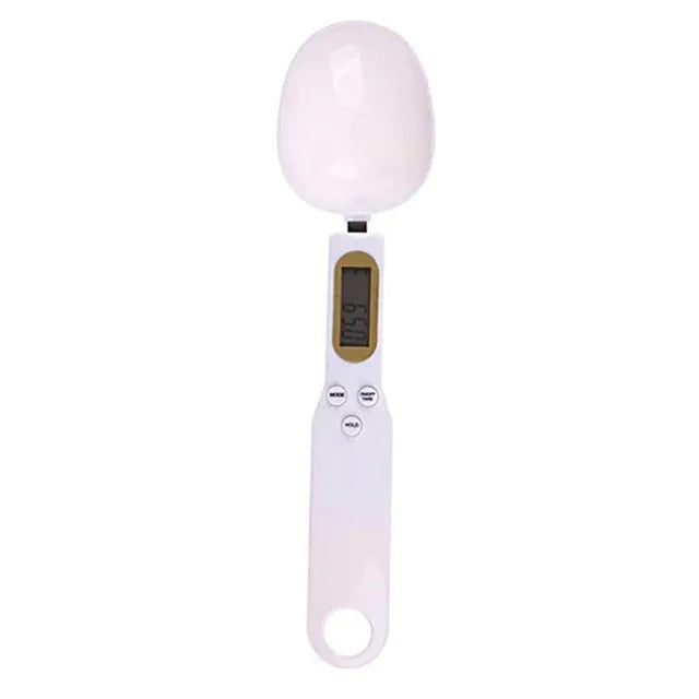 Mini Spoon Scale Digital Kitchen Scale – Electronic LCD Food Scale for Cooking, Baking, and Measuring Ingredients (0.1-500g)