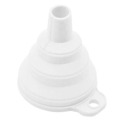 Mini Foldable Silicone Funnel – Collapsible Portable Funnels for Oil, Fuel, Beer, and Kitchen Use