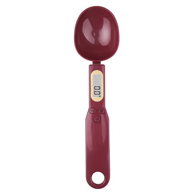 Mini Spoon Scale Digital Kitchen Scale – Electronic LCD Food Scale for Cooking, Baking, and Measuring Ingredients (0.1-500g)
